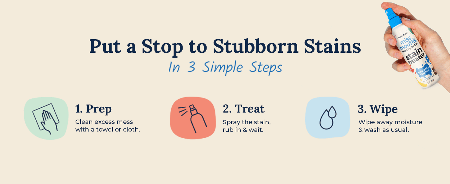 put a stop to stubborn stains