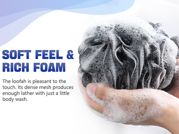 shower loofah