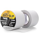 Lockport Anti Slip Transparent Tape - Heavy Duty Clear Grip Tape for Stairs, 4” x 25ft for Roll |...