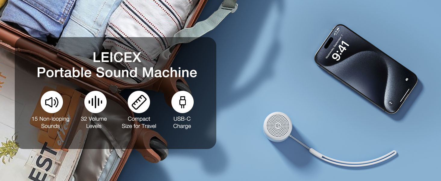 travel white noise machine
