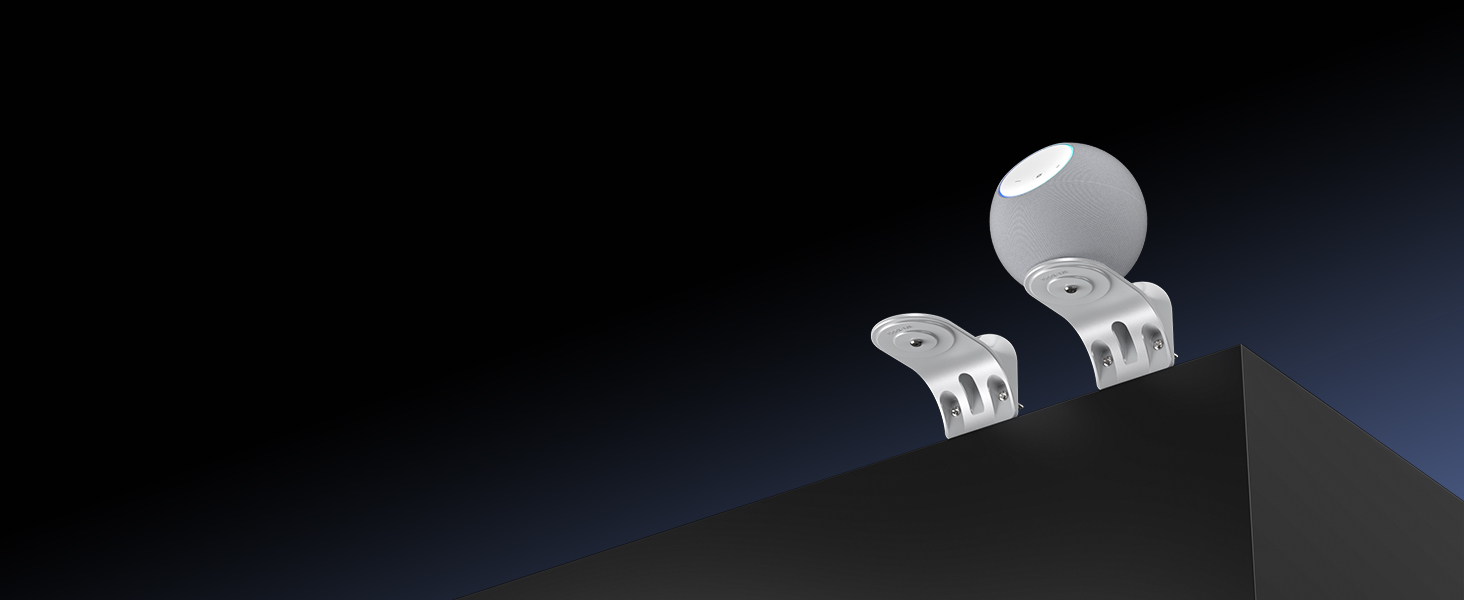 3D rendering of metallic silver mechanical components or brackets against a dark background, showing different angles of the same part.