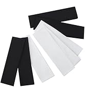 Fishinsea 8 Pack Sport Headbands for Women, Elastic Soft Fabric Non-Slip Hair Bands Hair Warp for...