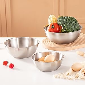 Stainless Steel Snacks Bowls