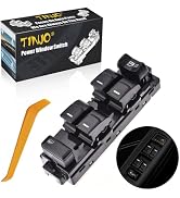 25779767 Front Left Drive Side Power Window Master Control Switch Compatible with 2004-2012 Chevy...