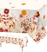 Fall Disposable Tablecloths