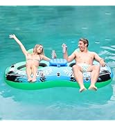 Sunrio 2024 New Upgrade River Floats for Adults Heavy Duty Pool Floats River Tube Lake Floats for...