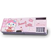 Pop Up Multifunction Pencil Case for Boys and Girls with Calculator, Sharpener, Cute School Suppl...