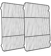 P&P CHEF Cooling Baking Rack Pack of 2, 16.6" x 11.5", Stainless Steel Cooling Racks for Cooking ...