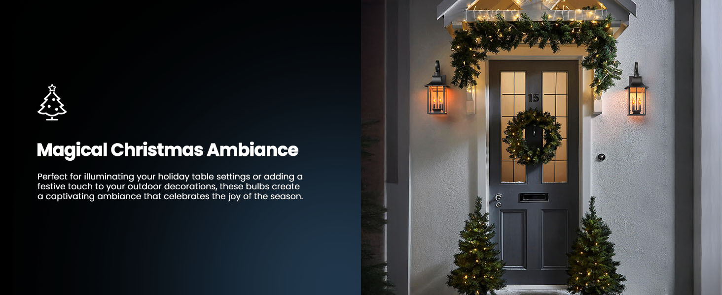 Christmas decorations lights