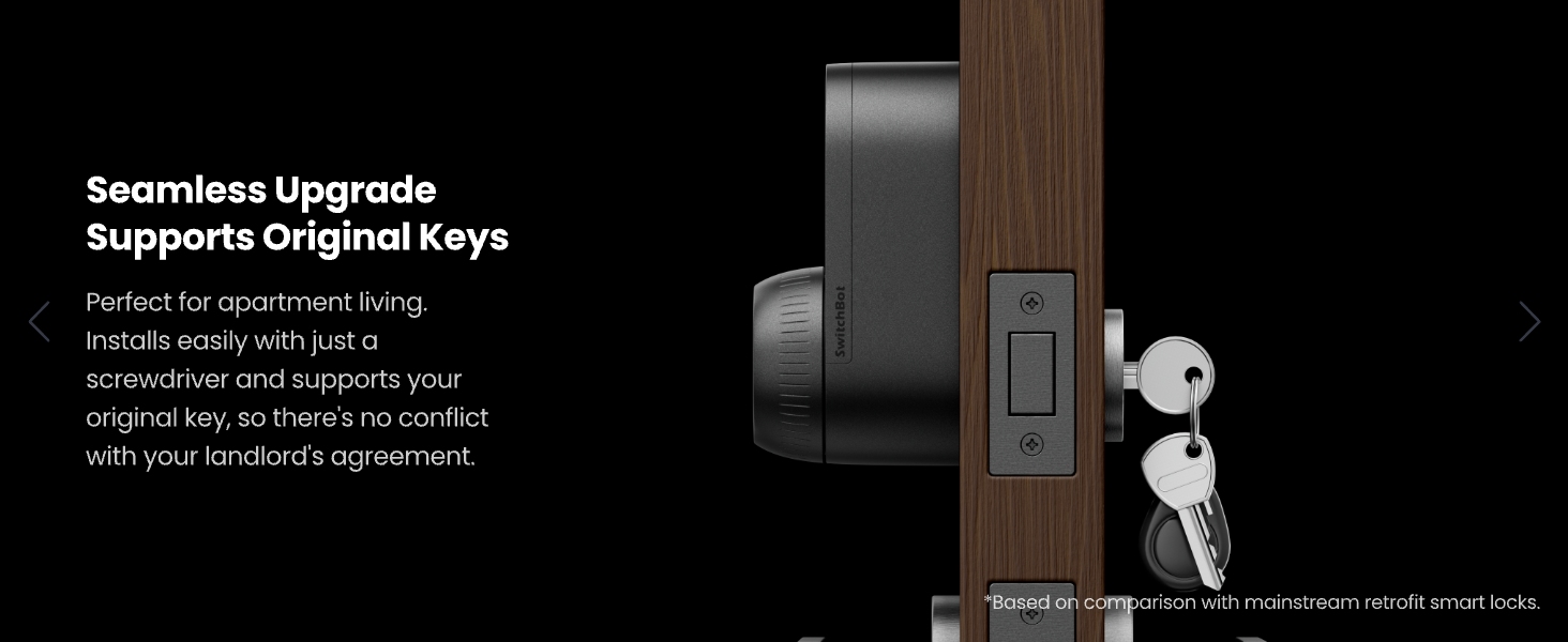 Smart Lock Ultra with Keypad Touch, Fingerprint Entry Door Lock