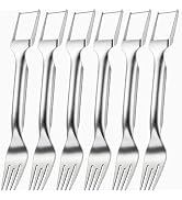 Watermelon Fork Slicer Cutter, 2-in-1 Stainless Steel Watermelon Slicer & Fruit Fork, Summer Kitc...