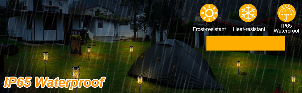 Flickering Flame Solar Garden Lights