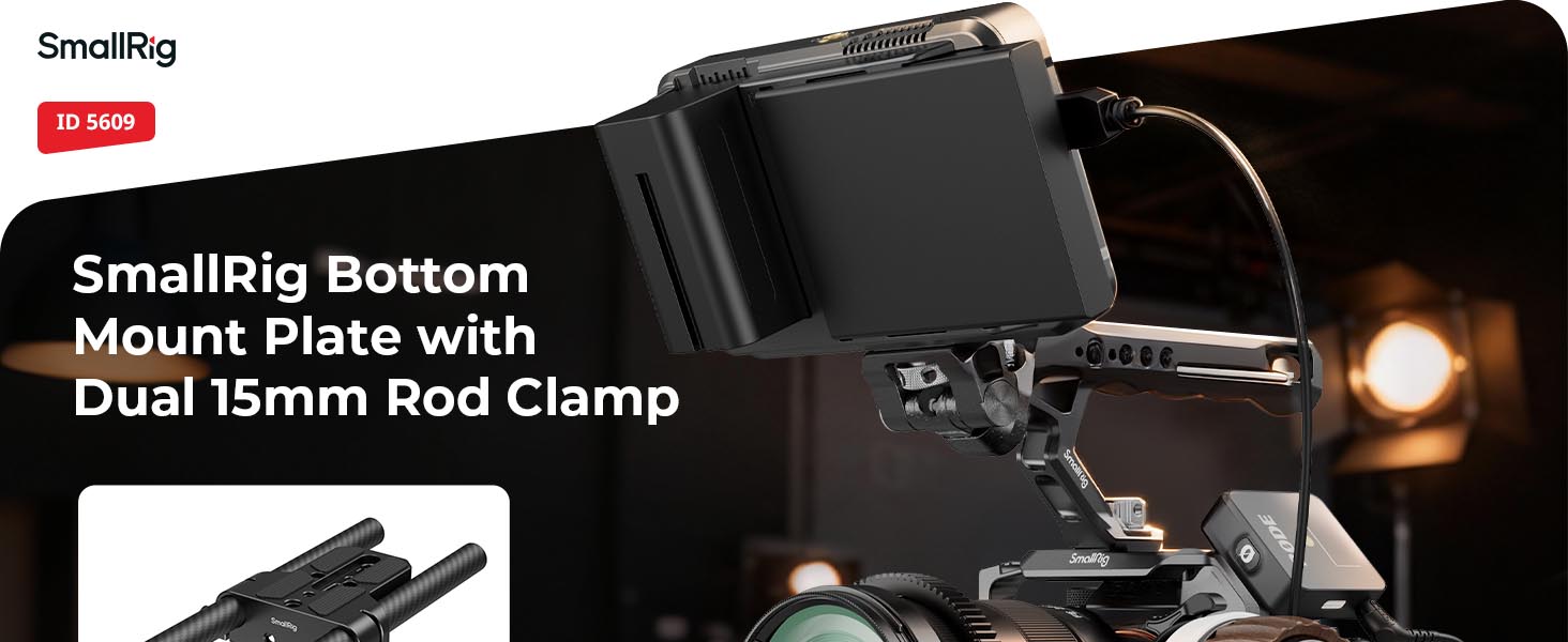 baseplate with 15mm rod 5609