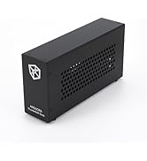 ANQUORA Thunderbolt 3 to PCIe Card Dock with one PCIe 3.0 x16 Slot, 60W Power Supply, External En...