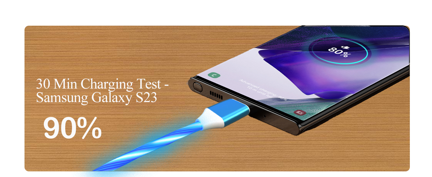 Light Up USB C Charging Cable