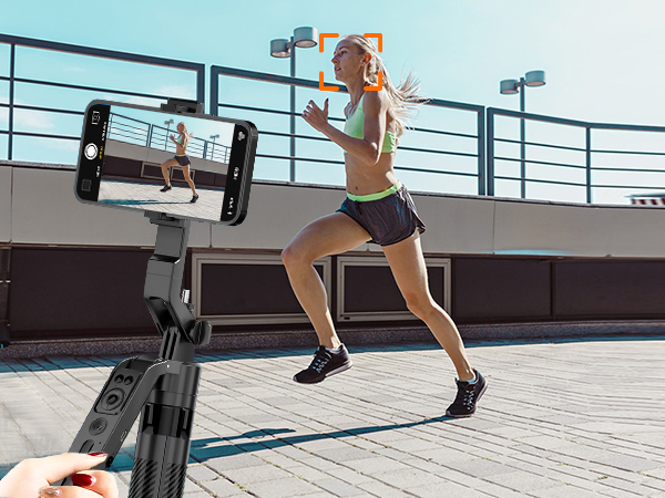 360 tripod for cell phone rotating with remote