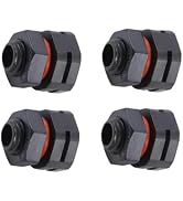 4Pcs Dustproof Waterproof IP68 Breather Screw Air Vent – M12x1.5 Pressure Reducing Valve, Lightin...