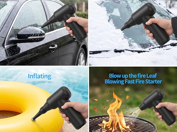 VORTNEI V01 Air Duster Multipurpose Car Drying Snow Inflating Leaf Blowing