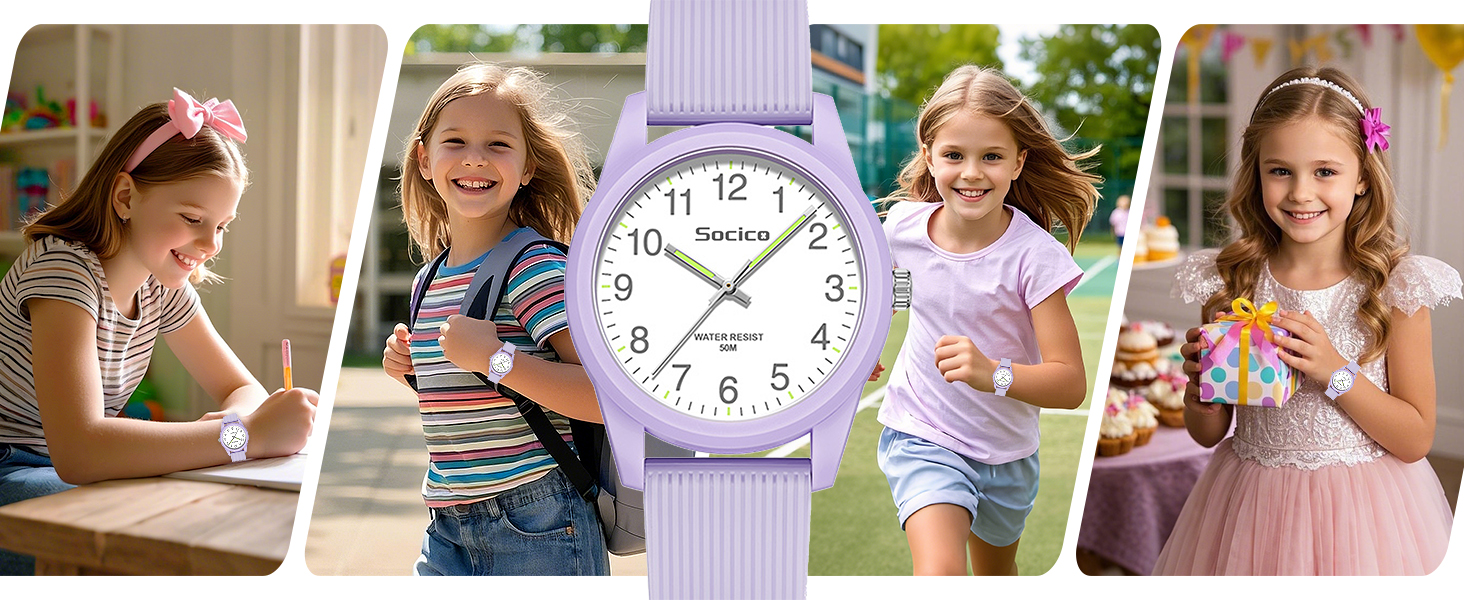 kids analog watch