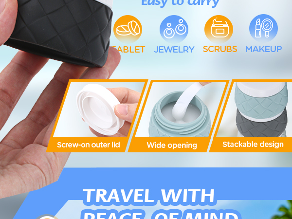 16 Pack Travel Bottles for Toiletries