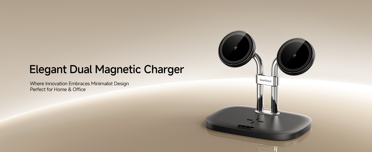 dual iphone charging station