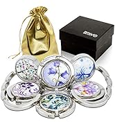 BEAVOING Set of 6 Mixed Pattern Foldable Womens Bag Purse Hook Handbag Hanger Holder