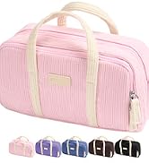 Sooez Large Pencil Case Pouch, Extra Big Pencil Bag with 5 Compartments, Pen Case Wide Opening, S...