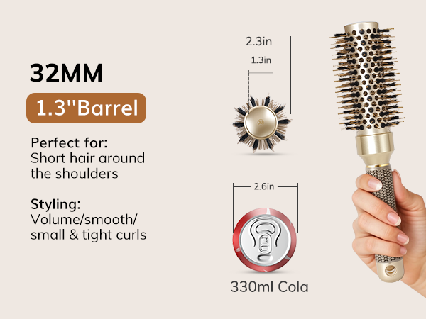 round brush for blow out
