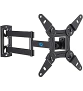 Pipishell Full Motion TV Wall Mount for Echo Show 21/15 and 13-42 Inch Flat Curved Screen TVs & M...