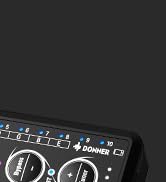 Donner Guitar Headphone Amp Mini Turbo with 10 Amp Models Tuner USB Rechargeable Multi-Effects De...