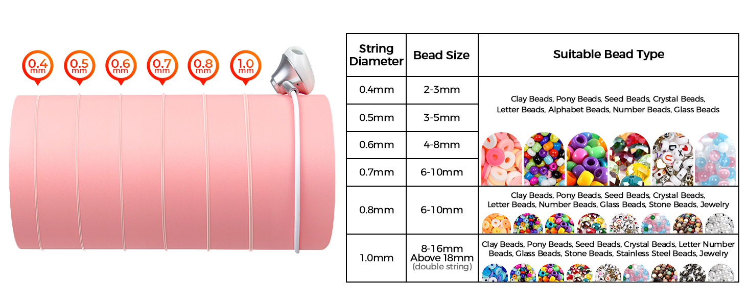 Elastic Bracelet String Cord