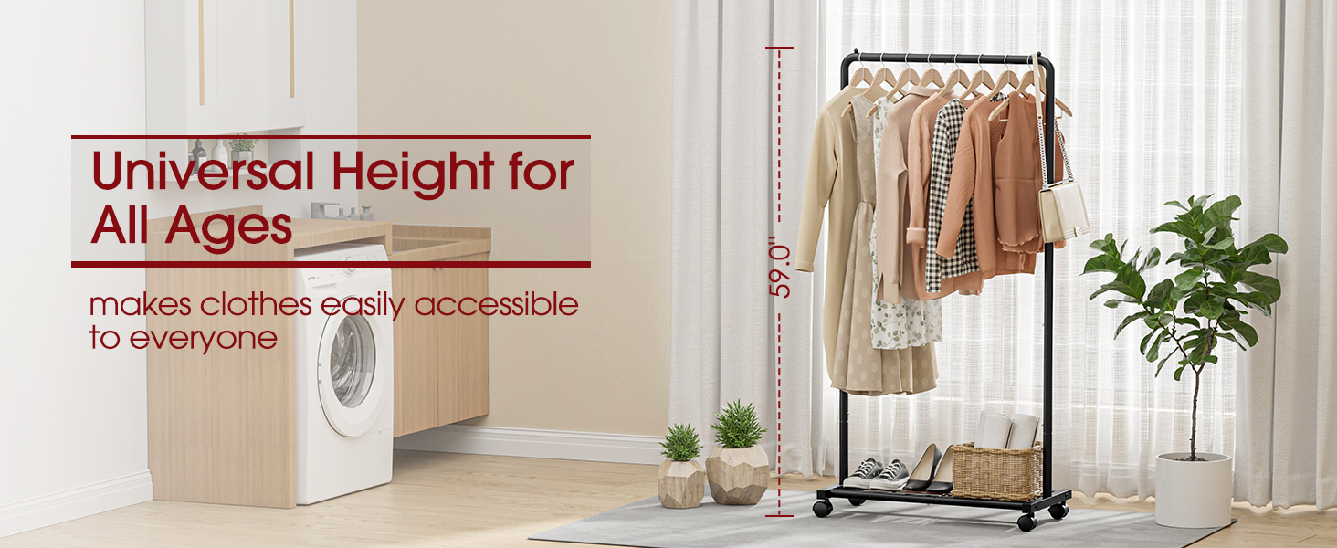 clothes rack