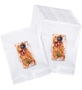 Prembag 100 Pcs 3-9/10 x 5-3/10 Inch Matte Cookie Bags for Gift Giving, Heat Seal Cellophane Bags...