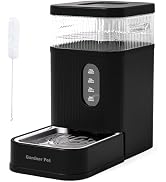 Garnder Pet Automatic Dog Water Dispenser Gravity Waterer with Stainless Steel Bowl Water Dispens...