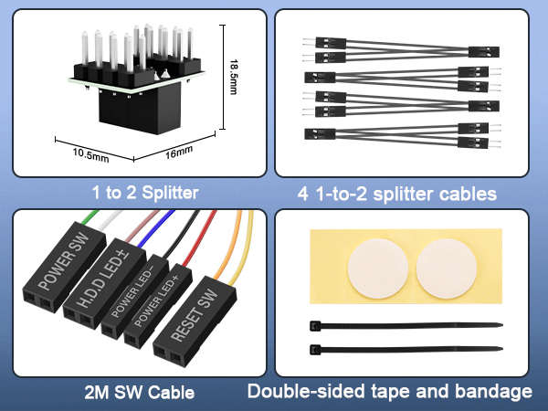 Metal External PC Power Switch