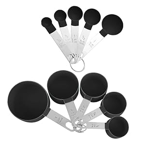 10-Piece Measuring Cups and Spoons Set
