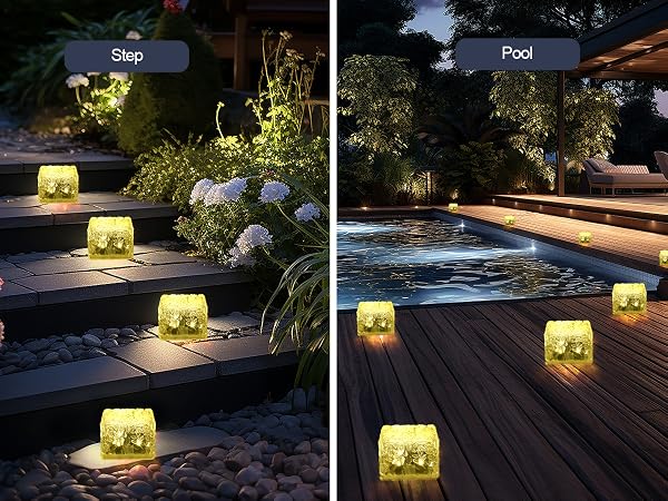 Solar Brick Lights