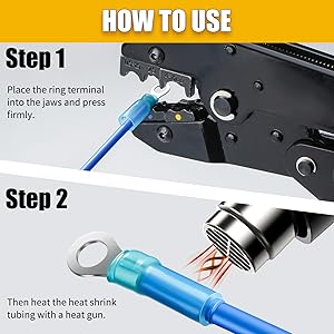 Heat Shrink Ring Connectors
