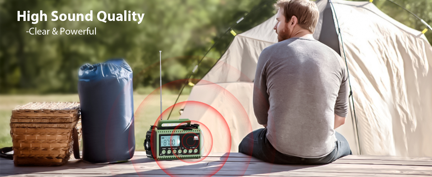 Weather Radio with high quality sound