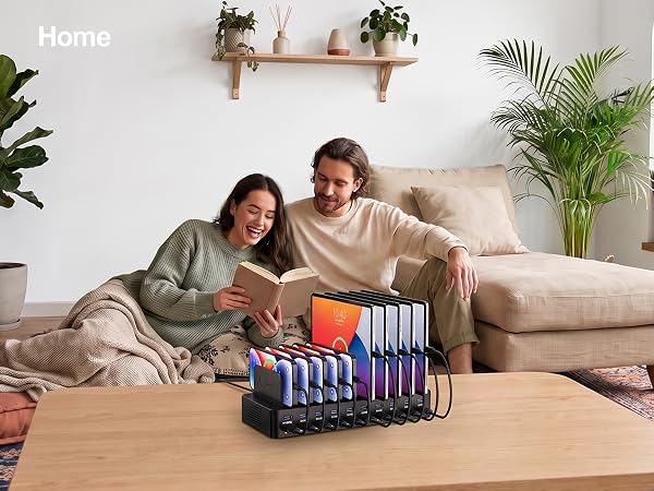 multi charger station