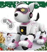 anysun Robot Dog Toy for Kids, Programmable Remote Control Robots Puppy with Voice & Touch Sensor...