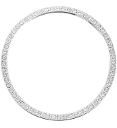UKCOCO Compatible for Samsung Watch 3 Watch Bezel Diamond Adhesive Bezel Ring Cover Anti Scratch ...