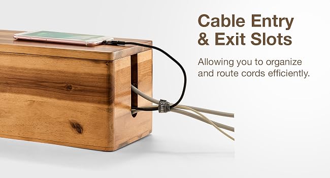 cable box with 2 open slots