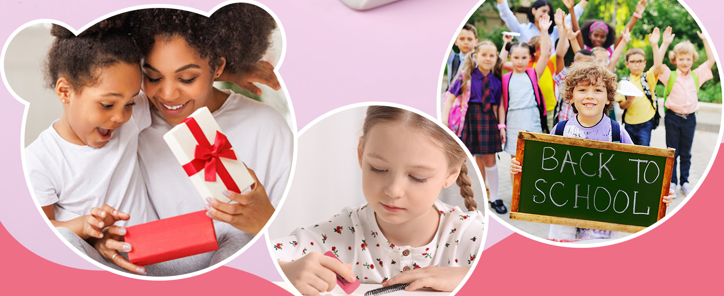 06 Sikao Pencil Erasers for Kids -403S WHITE PCA+