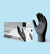 Ammex Black Medical Nitrile Disposable Gloves