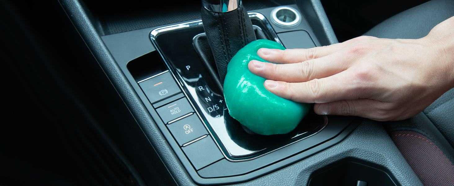 cleaning gel for car detailing