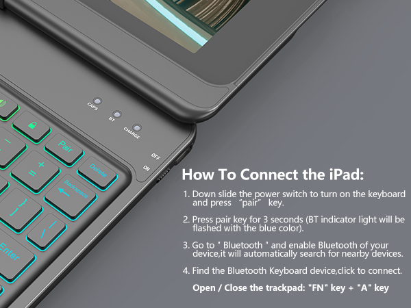 ipad 9th generation case with keyboard