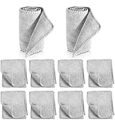 10 Pcs Shine Shoes Cloth Kit Polish Dauber Applicators Cleaning Leather Shoes Boots Care Cloths S...