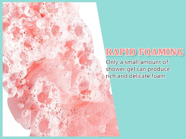 Back Scrubber for Shower Loofah with Long Handle