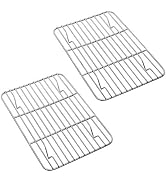P&P CHEF Cooling Baking Rack Pack of 2, Stainless Steel Cooling Racks for Cooking Baking Roasting...
